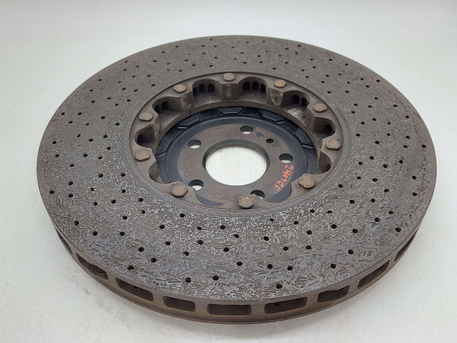 2017 MCLAREN 570S FRONT RIGHT BRAKE DISC ROTOR CARBON CERAMIC 36.26MM 11C0771CP