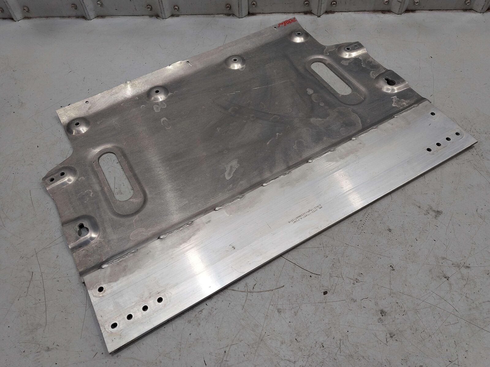 2024 ASTON MARTIN DB12 VOLANTE REAR UNDER BODY GUARD SKID PLATE ALUMINUM *NOTE