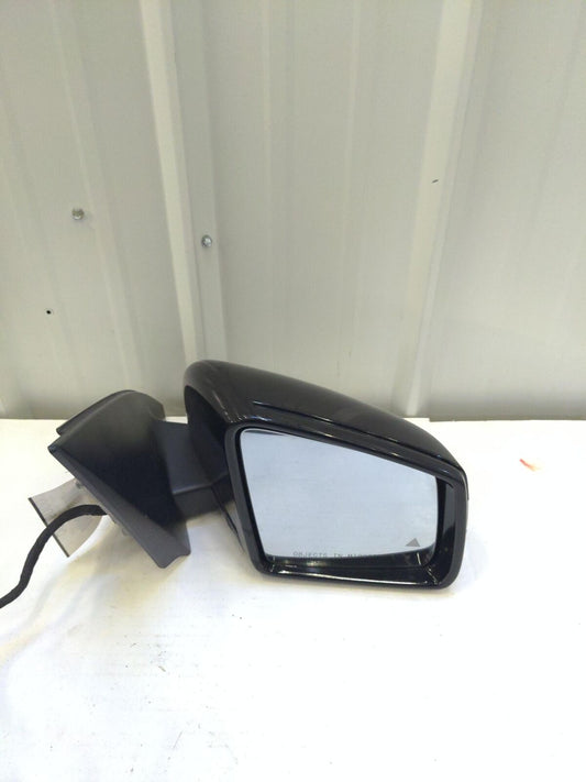 12-15 MERCEDES ML63 RH Right Door Mirror BLACK 3m Blind Spot Alert A1668104216