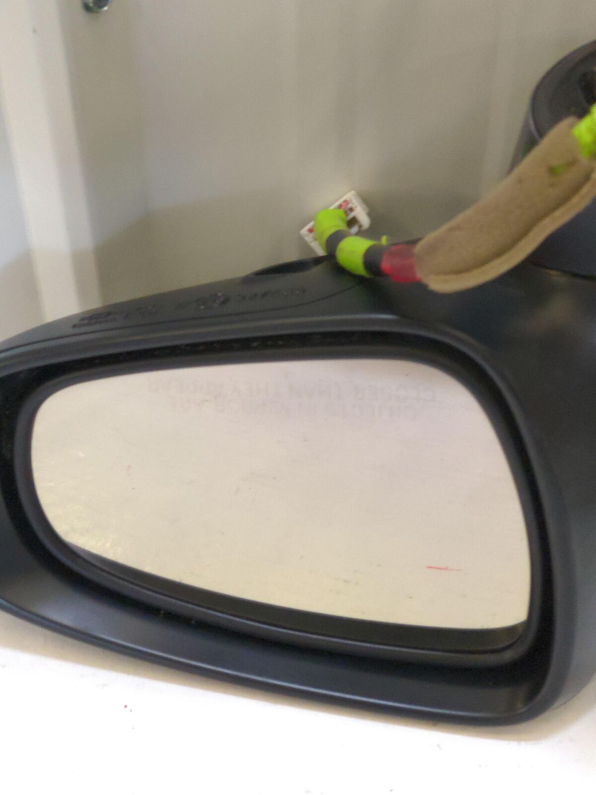 11 12 LEXUS CT200H RH Right Door Mirror Grey Memory