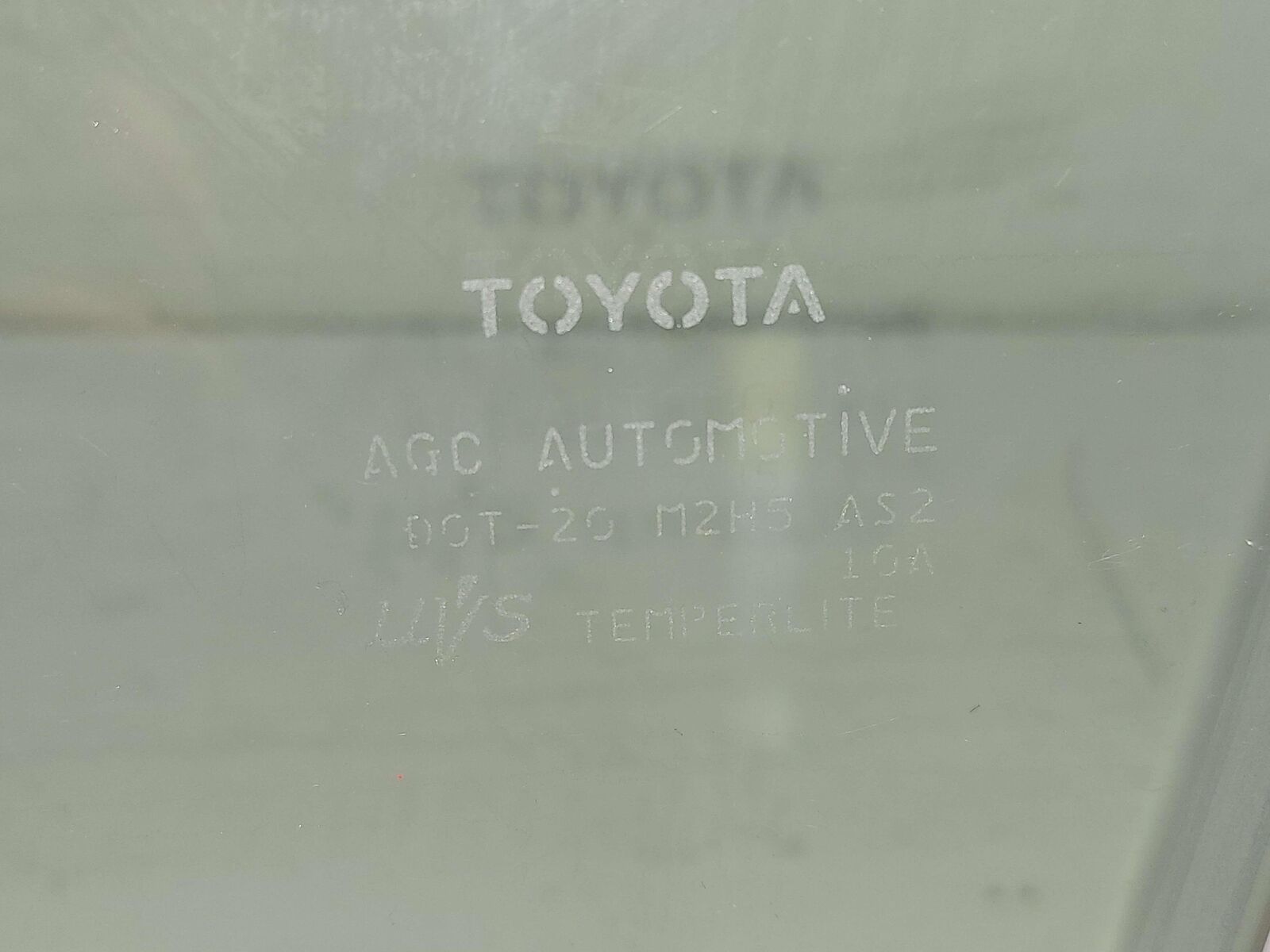 10-23 TOYOTA 4RUNNER FRONT LEFT DOOR GLASS WINDOW 6810235260