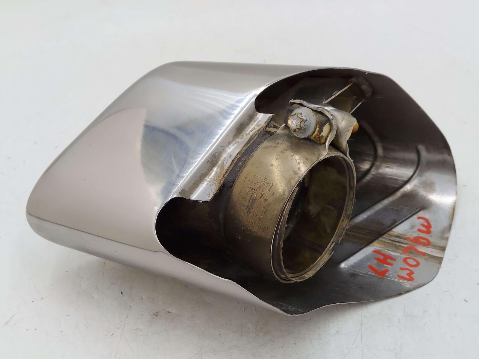 2018 Mclaren 570s LH Left Exhaust Muffler Chrome Tip A0004901641