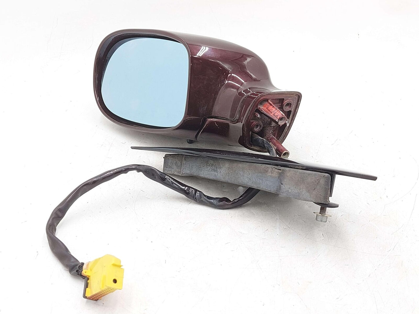 2007 MASERATI QUATTROPORT M139 LH LEFT DOOR MIRROR BURGUNDY *SCUFFS CHIPS*