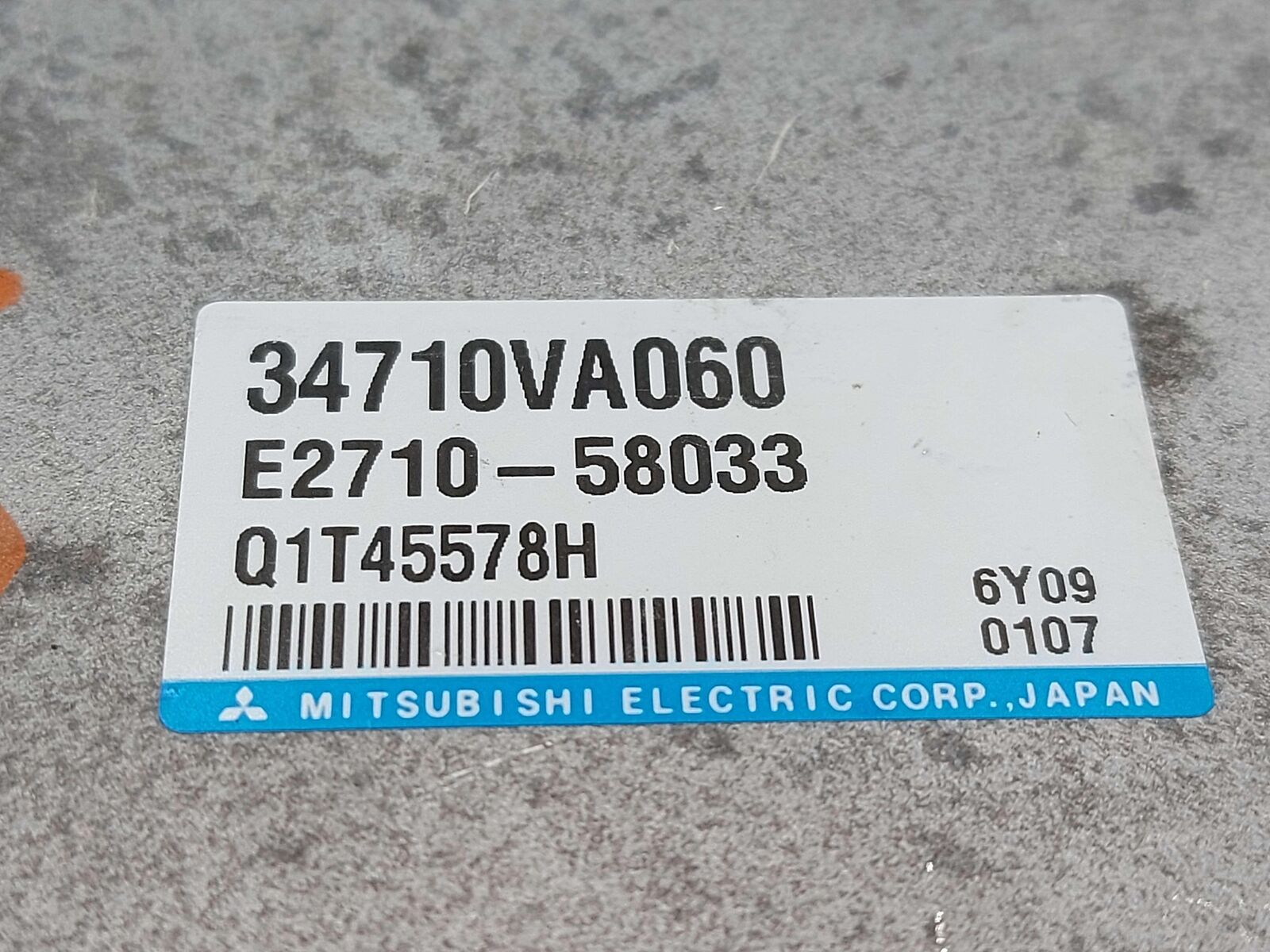 16 17 18 SUBARU WRX 34710va060 Power Steering Module Control