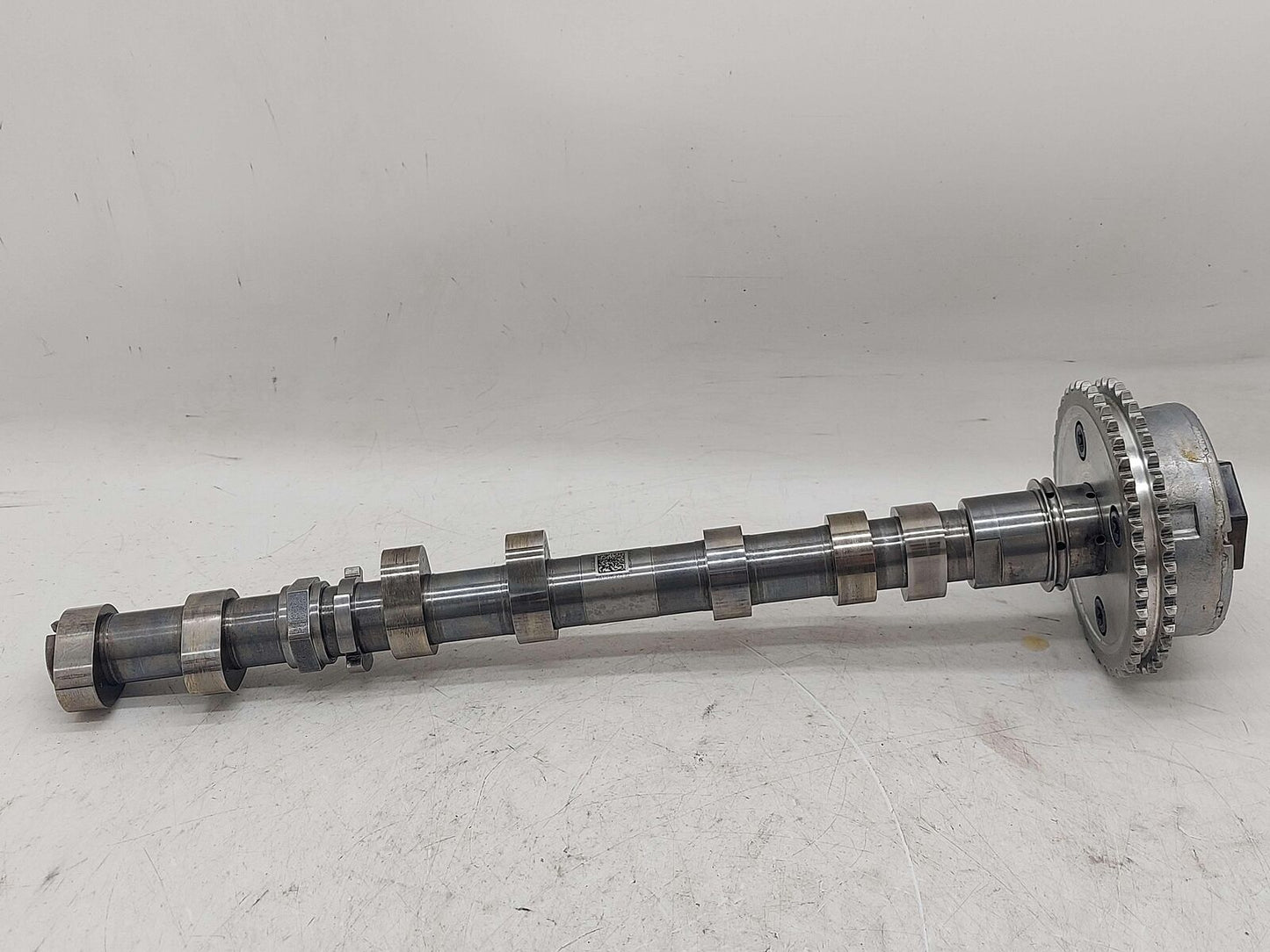 2014 PORSCHE 911 991 GT3 3.8L MA1.75 LEFT CAMSHAFT INTAKE W/ GEAR ADJUSTER