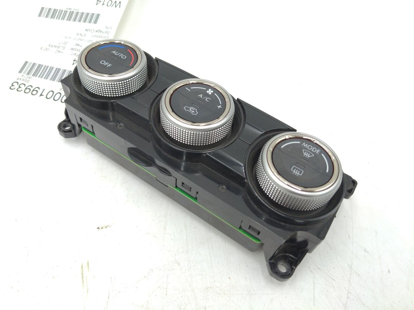 17 SUBARU WRX HEATER A/C AC CONTROL 72311VA210