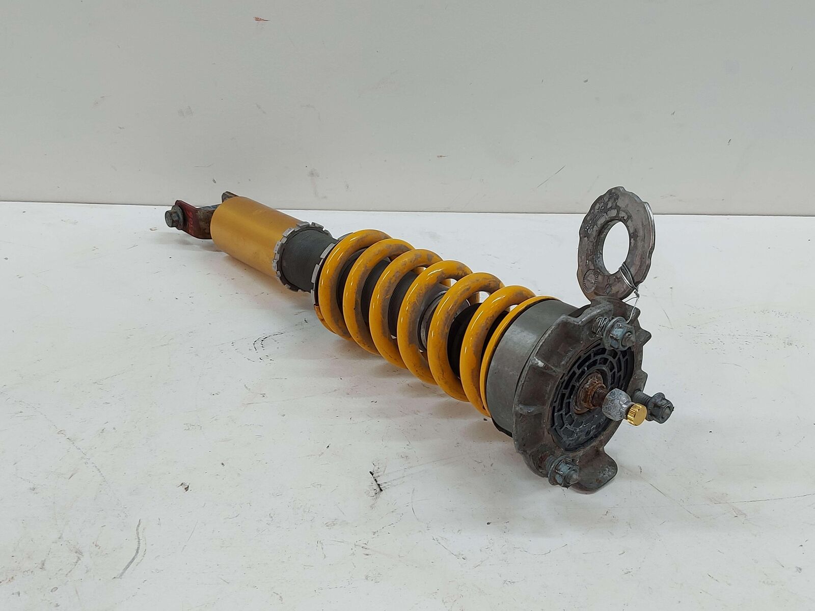 07-13 PORSCHE 911 997.1 TURBO REAR RIGHT STRUT OHLINS ADJUSTABLE COIL