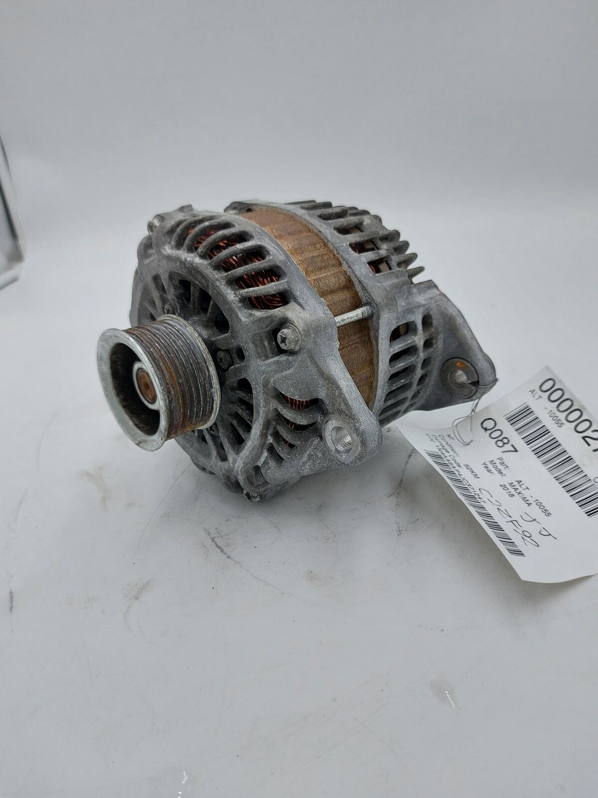 18 NISSAN MAXIMA Alternator 231009HU0B 52K KM's!