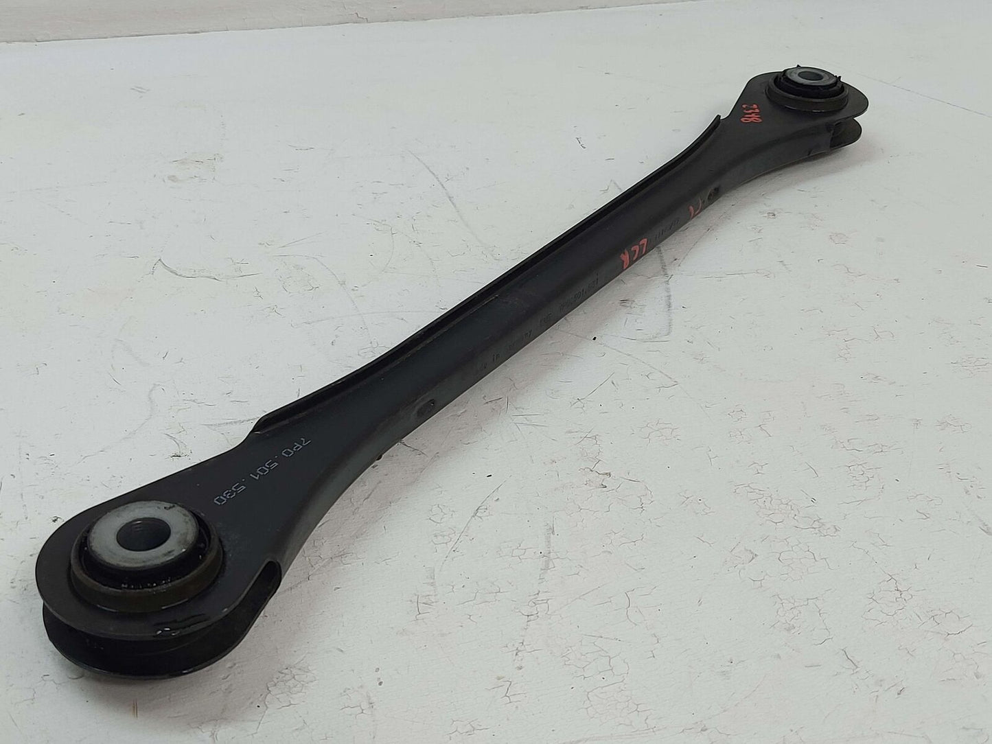 11-18 PORSCHE CAYENNE 958 S E-HYBRID REAR RIGHT UPPER MIDDLE TRACK ROD