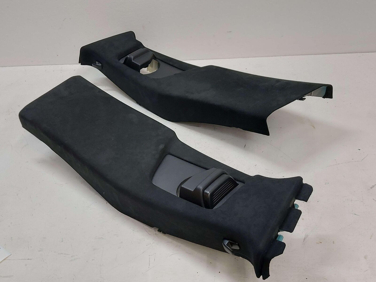 13-18 Mercedes W218 CLS63S AMG ROOF HEADLINER A B C PILLAR TRIM ALCANTARA BLACK