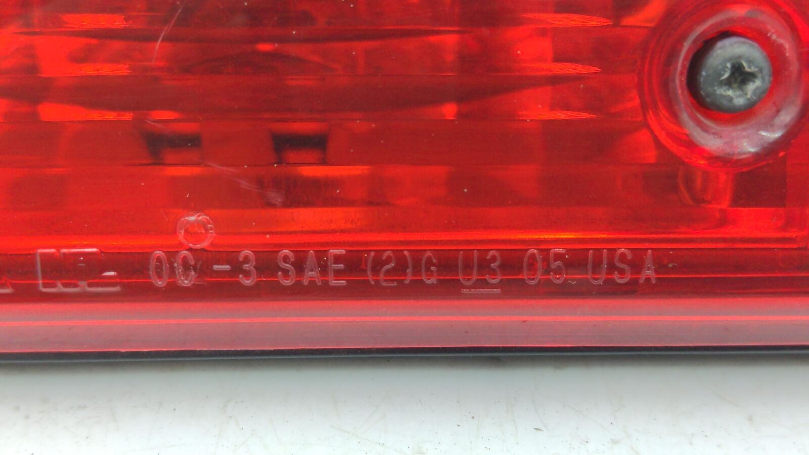 2007-2020 Toyota Tundra SR5 5.7L 3rd Brake Light Avoidance Lamp *scuffs*