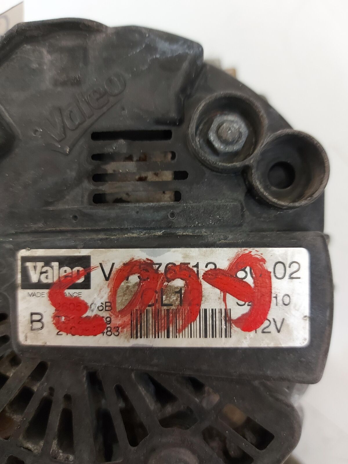 07-15 MINI COOPER Alternator v75765138002 152K KM