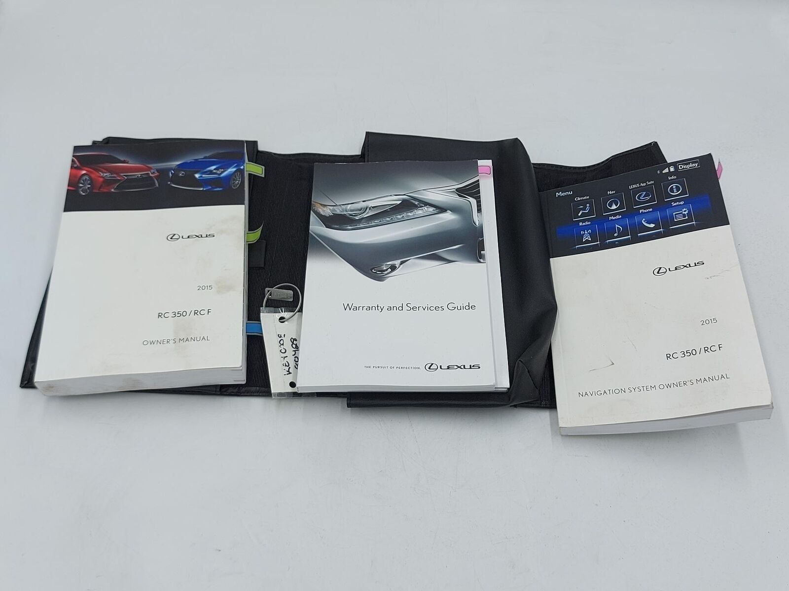 2015 Lexus RC350 Operators Owners Manual With Case