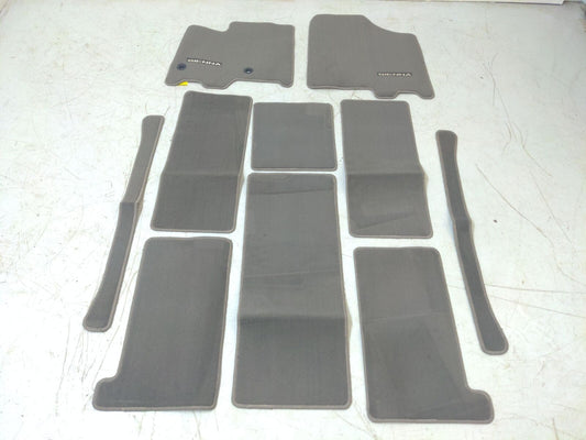 18 TOYOTA SIENNA Floor Mats Oem *Brand New* 10 Pieces Grey PT206-08171-41