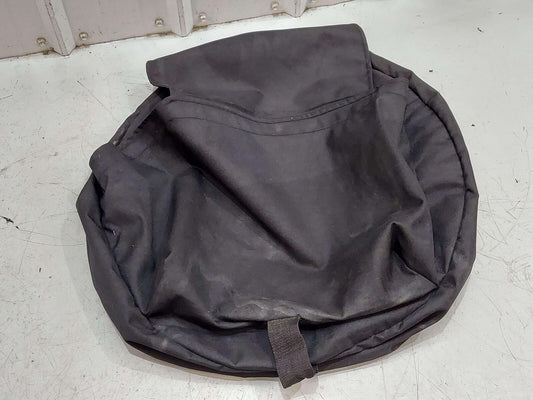 99-05 PORSCHE 911 996 CARRERA RWD CABRIOLET BLACK FABRIC SPARE TIRE WHEEL BAG