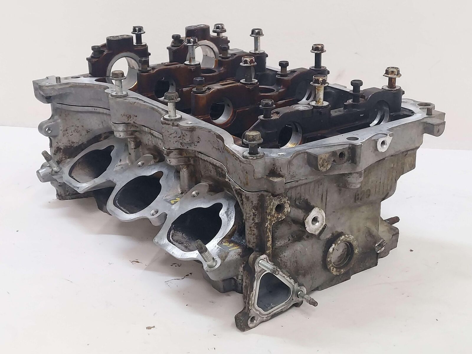 07-16 TOYOTA SIENNA REAR RIGHT ENGINE MOTOR CYLINDER HEAD 3.5L 2GRFE 1110139536