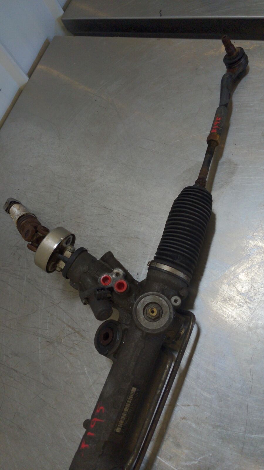 03-06 MERCEDES E55 211 STEERING GEAR RACK PINION 2194600100 2194600600