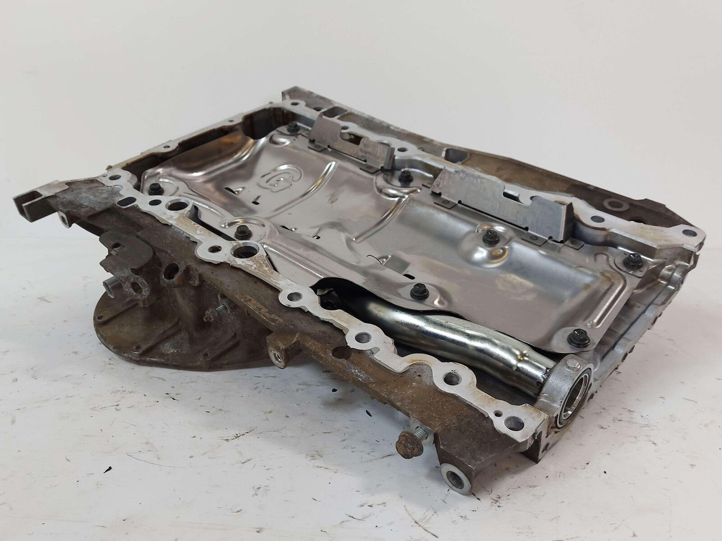 08-14 LEXUS IS-F 5.0L UPPER ENGINE MOTOR OIL PAN 1211138090