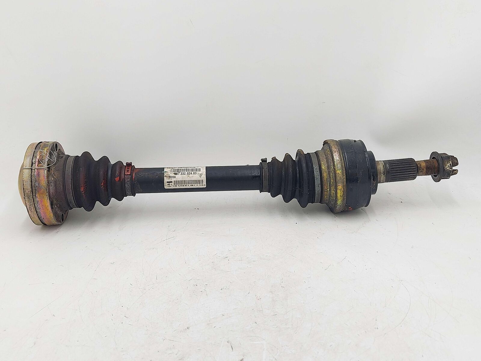 05-08 Porsche 911 997 Carrera S REAR RIGHT AXLE SHAFT A/T 99733202403 41K MILES