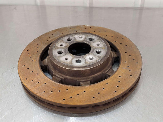 2010 Maserati GranTurismo S M145 Coupe FRONT RIGHT BRAKE DISC ROTOR OEM DRILLED