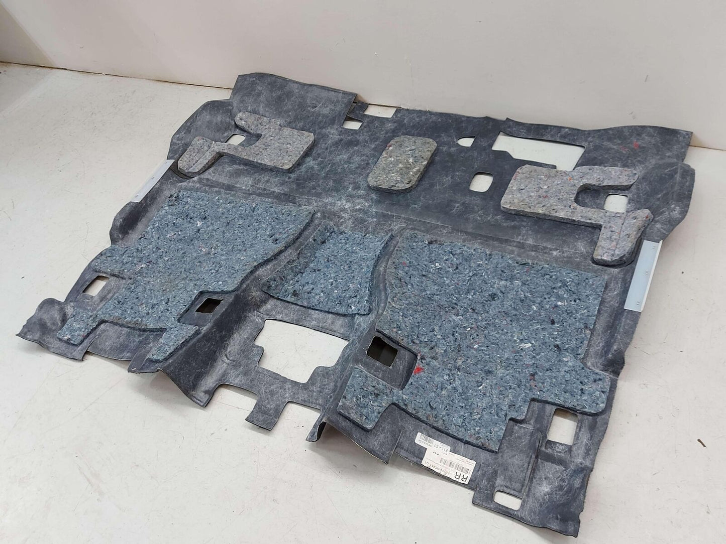 2021 TOYOTA TUNDRA SR5 REAR RUG CARPET BLACK FC20 58514-0C211