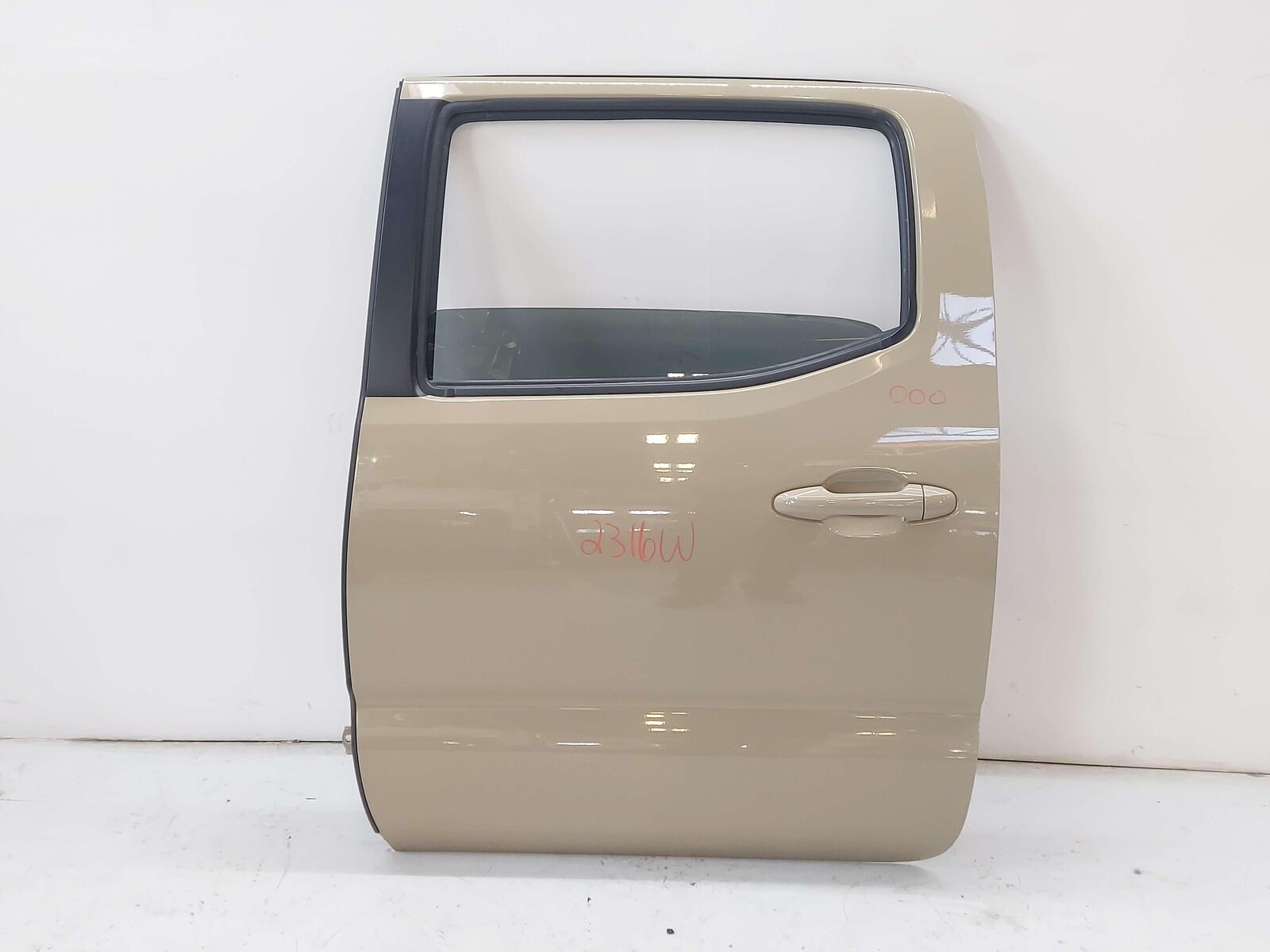 16-23 TOYOTA TACOMA REAR LEFT DOOR QUICKSAND BEIGE 4V6 CREW CAB