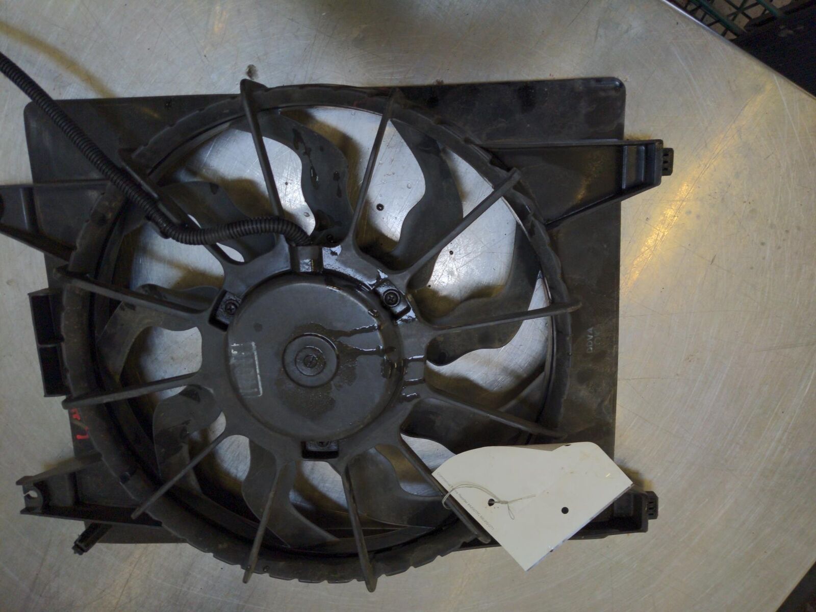 07-12 Hyundai Veracruz LH Left Electric Cooling Motor Radiator Fan