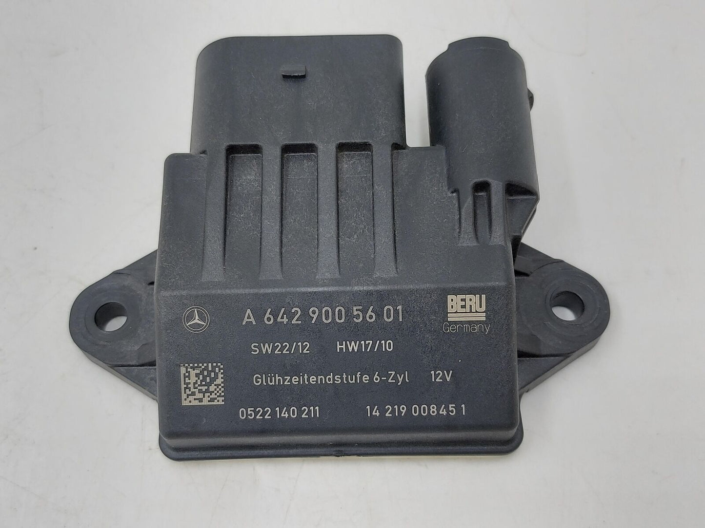 14-15 MERCEDES ML350 W166 GLOW PLUG RELAY DIESEL CONTROL MODULE A6429005601