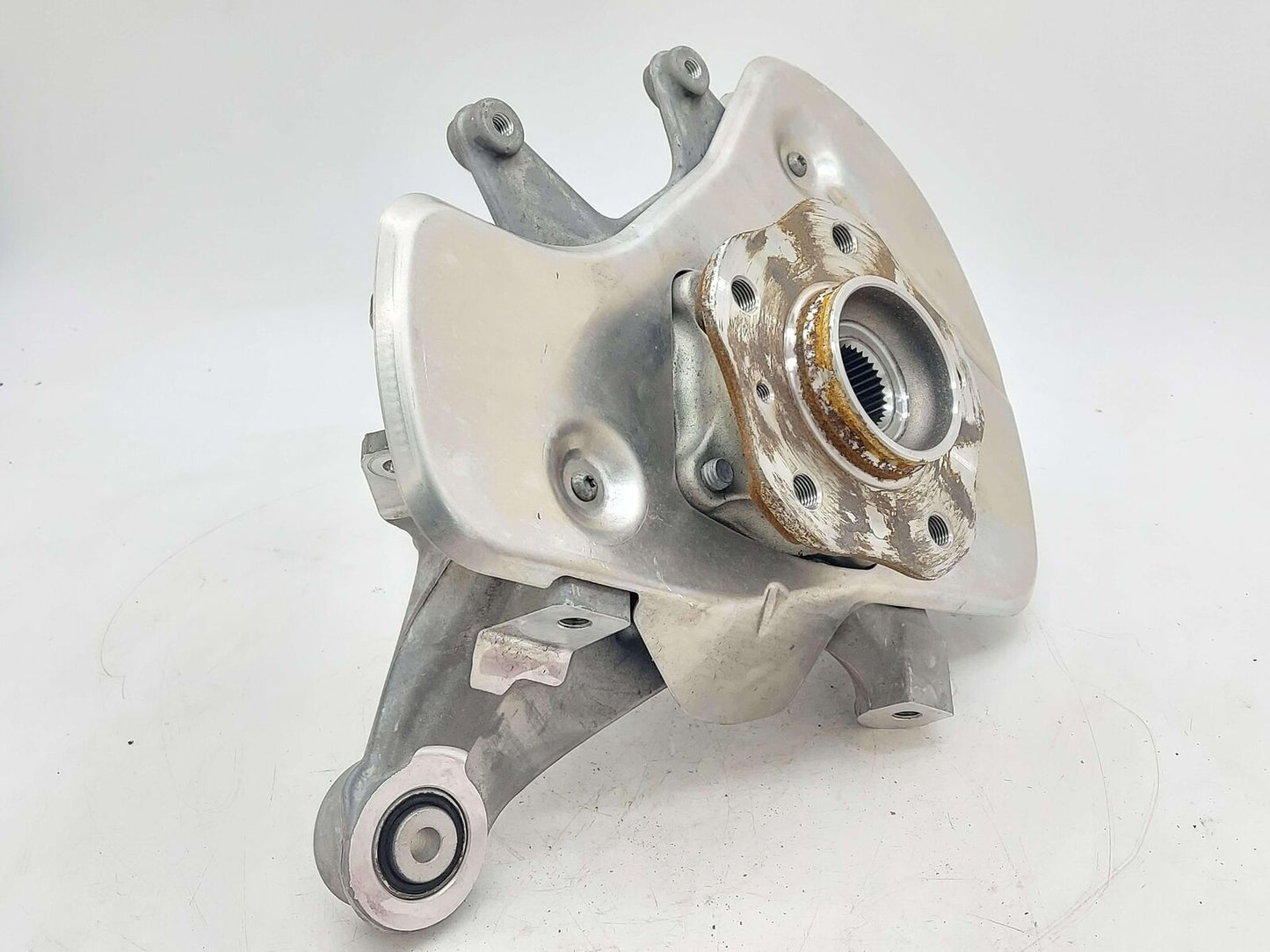 2024 ASTON MARTIN DB12 VOLANTE REAR LEFT SPINDLE KNUCKLE HUB HY53-5A971-AD