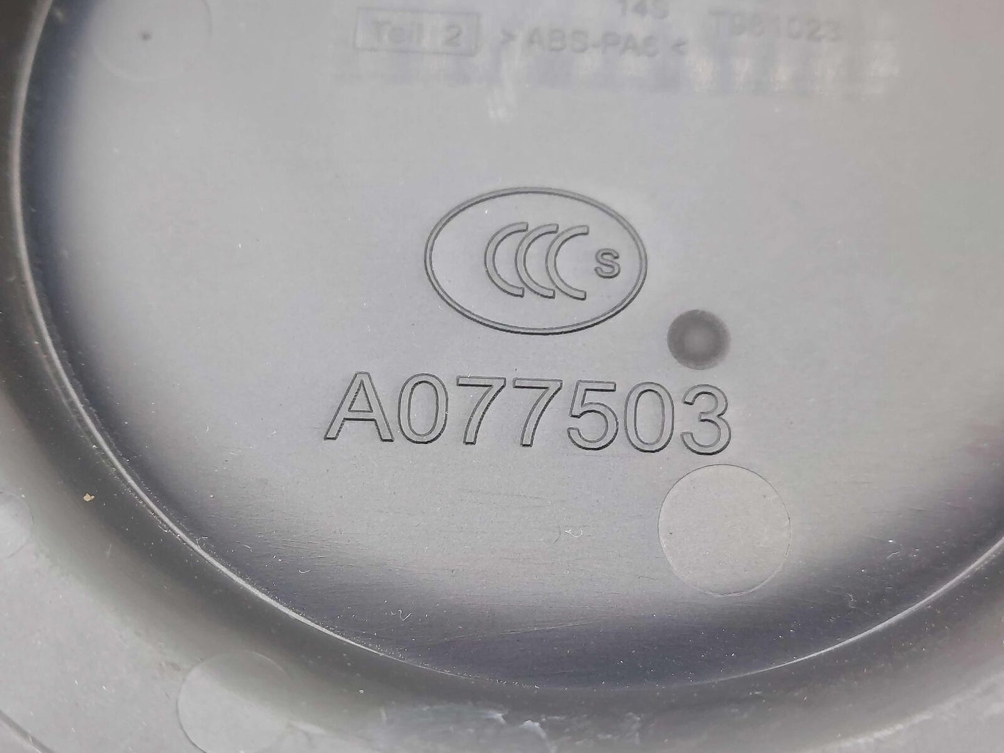 14-16 PORSCHE CAYMAN GT4 981 CARGO TRIM COOLANT CAP 981551383