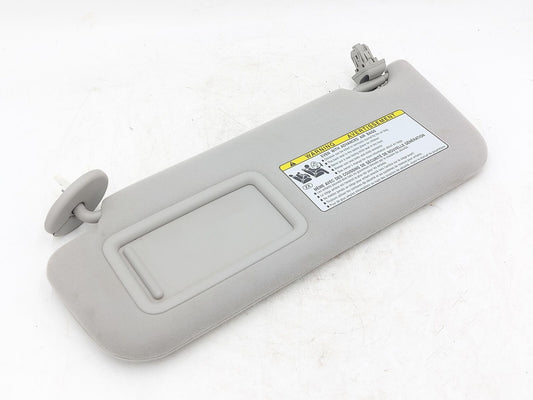 16-22 LEXUS RX450 HYBRID LEFT SUN VISOR GREY ILLUMINATION *CRACKED MOUNT*