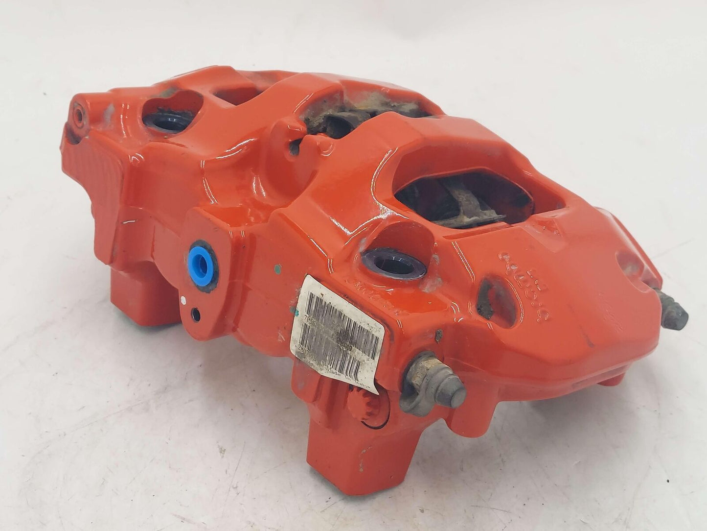 11-18 PORSCHE CAYENNE GTS 958 REAR RIGHT BRAKE CALIPER RED 7P5615404BA 7P0615424