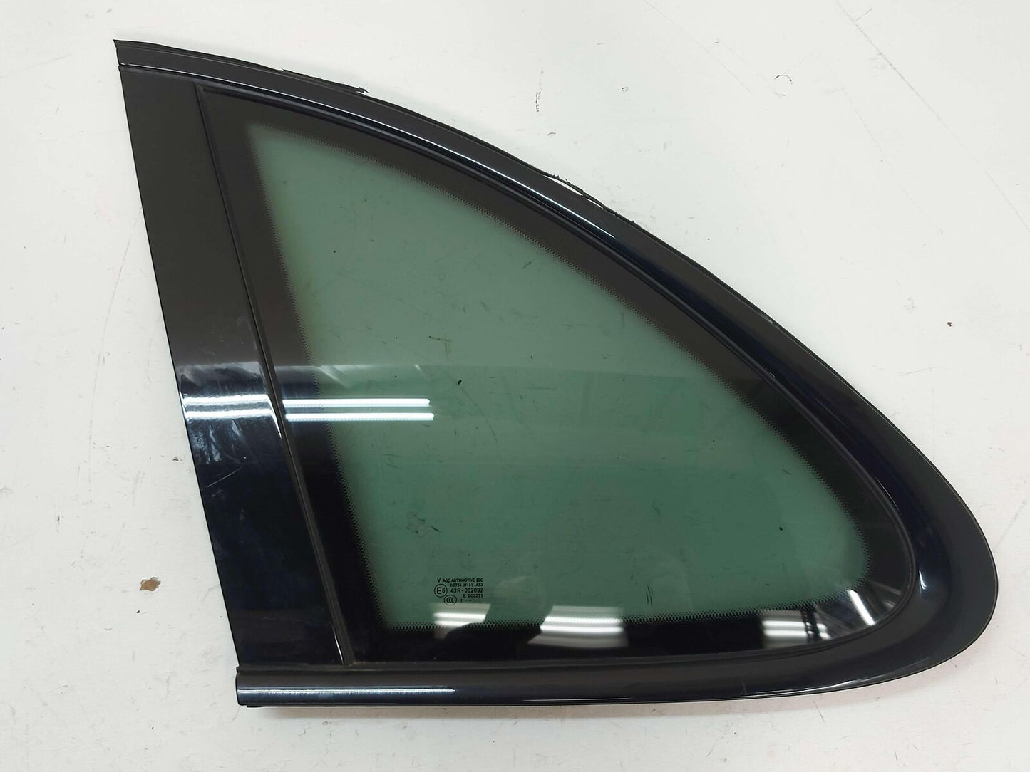 11-18 PORSCHE CAYENNE 958 S E-HYBRID LEFT QUARTER WINDOW GLASS 7P5845297MH