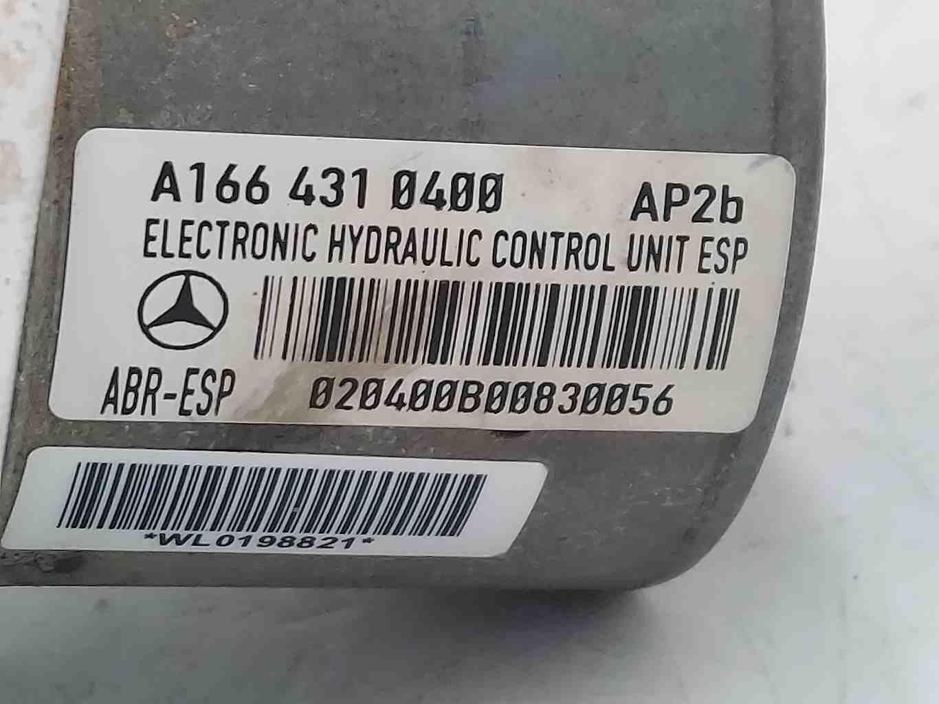 16-19 MERCEDES GLE63S AMG W166 ABS Anti Lock Brake Pump  Adaptive Cruise