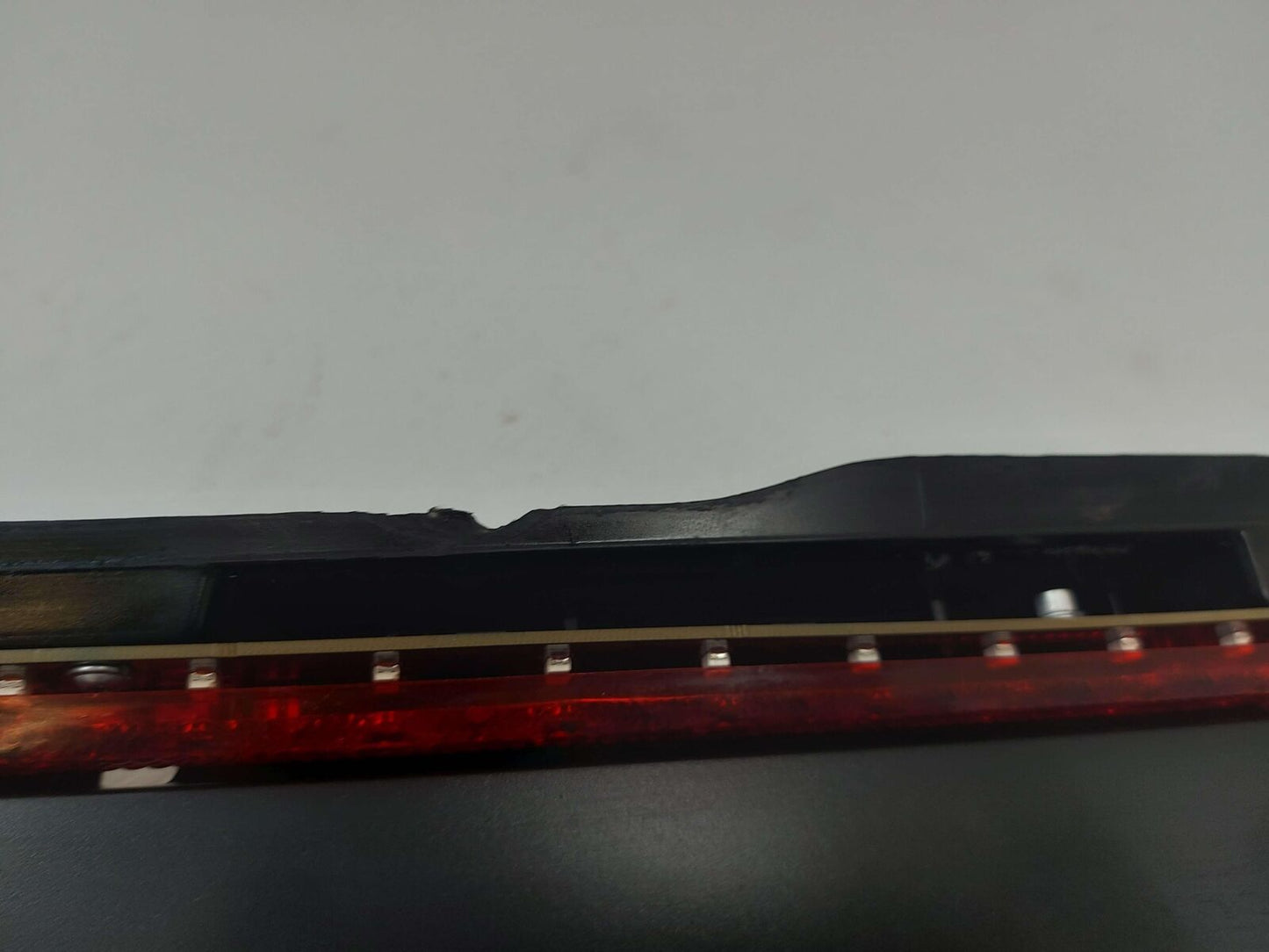 2014 Tesla S 3rd Third Brake Light Tail Lamp 6005917-00-F *Chips Gouge*