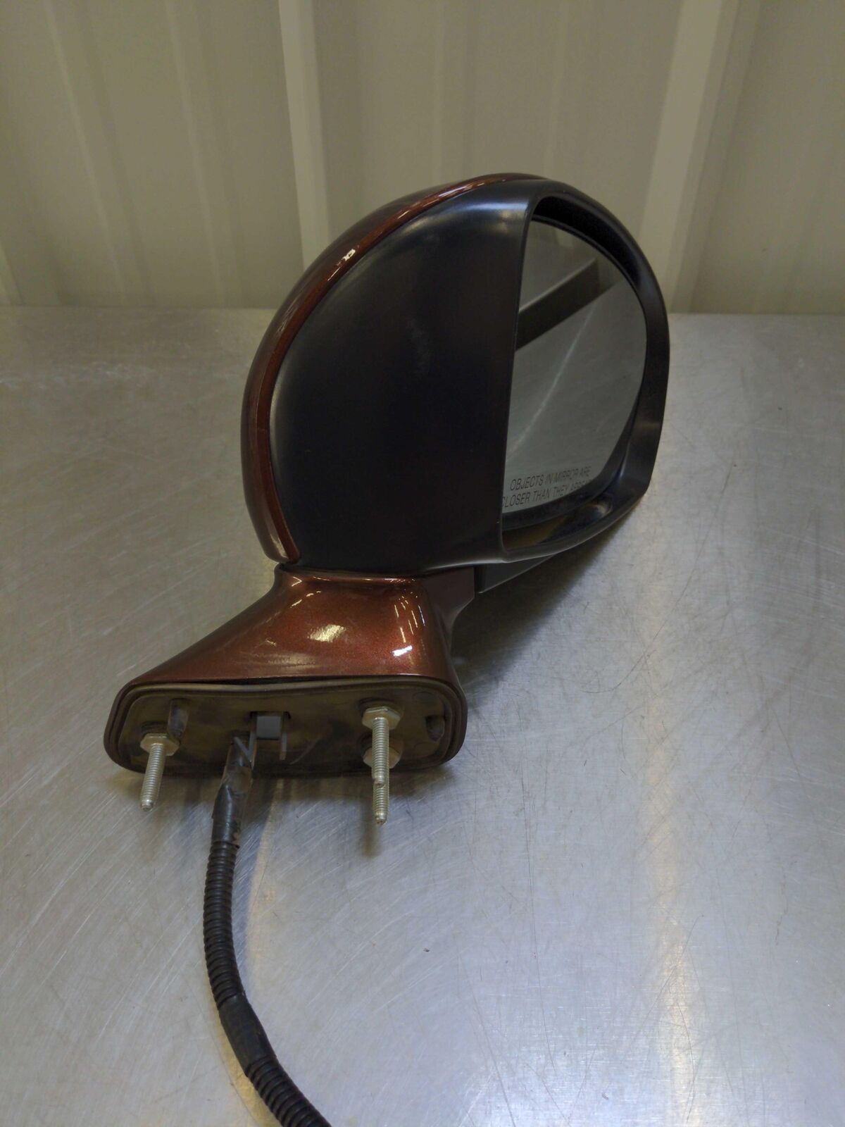 FITS 09 TOYOTA VENZA Door Mirror Right Brown Gouge In Paint See Pics 57k