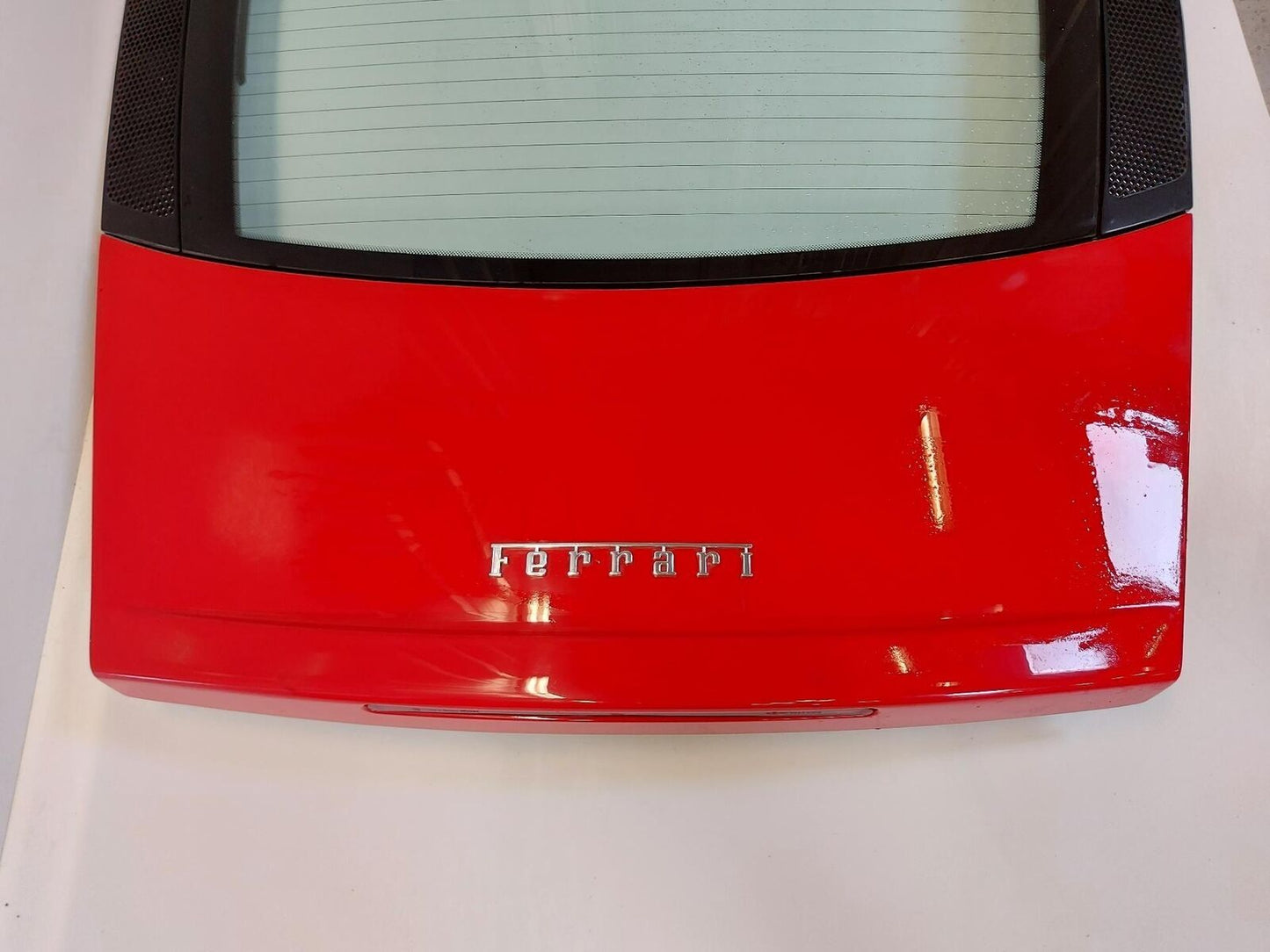 2000 Ferrari 360 Modena Engine Deck Lid Hood with Glass hatch tailgate Red Clean