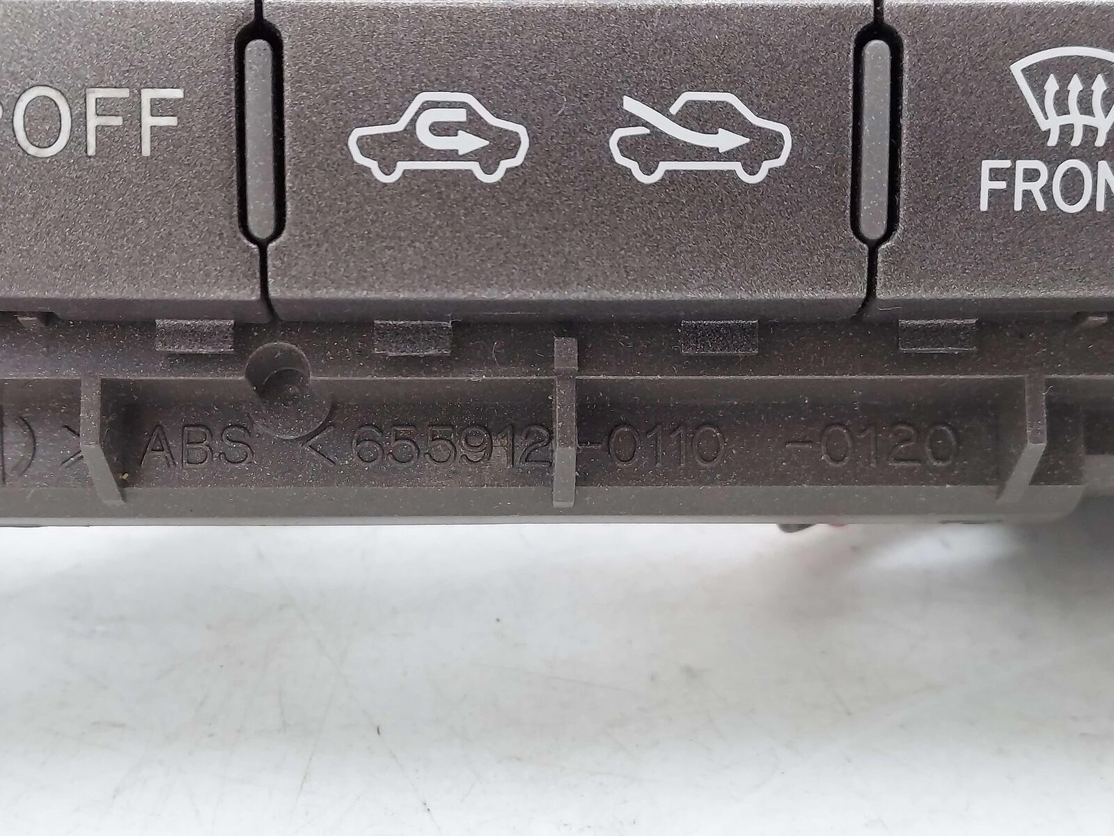 03-09 LEXUS GX470 FRONT HEATER AC A/C CONTROL TEMPERATURE CONTROL BUTTONS