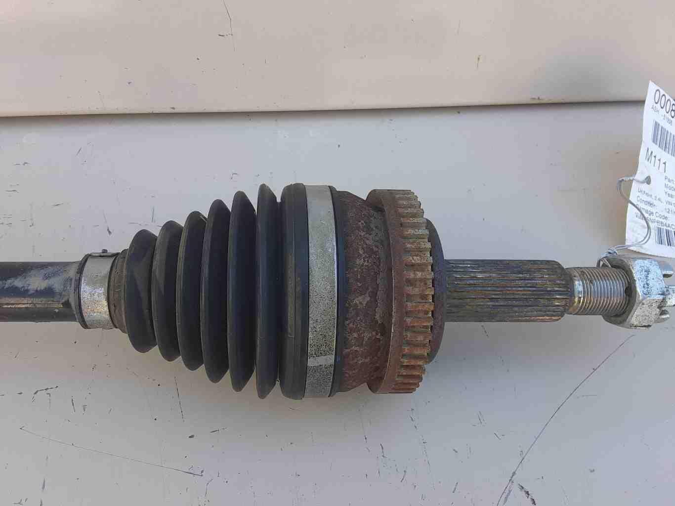 11-14 HYUNDAI SONATA Front LH Left CV Axle Shaft 49500-3Q300 121K KM's🚀