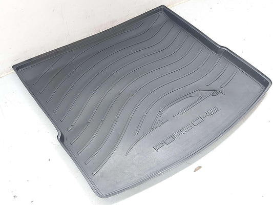 2016 PORSCHE MACAN S 95B REAR TRUNK LUGGAGE COMPARTMENT CARGO RUBBER FLOOR MAT