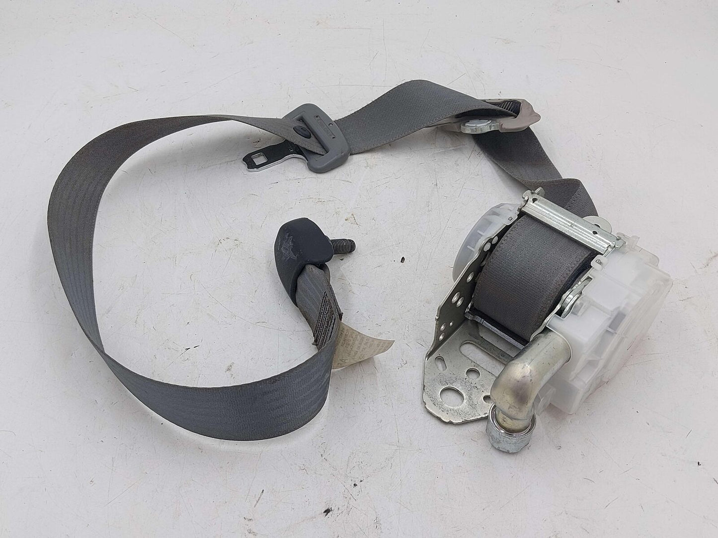 10-22 TOYOTA SEQUOIA FRONT LEFT SEAT BELT RETRACTOR GREY 732200C140C1 732200C140