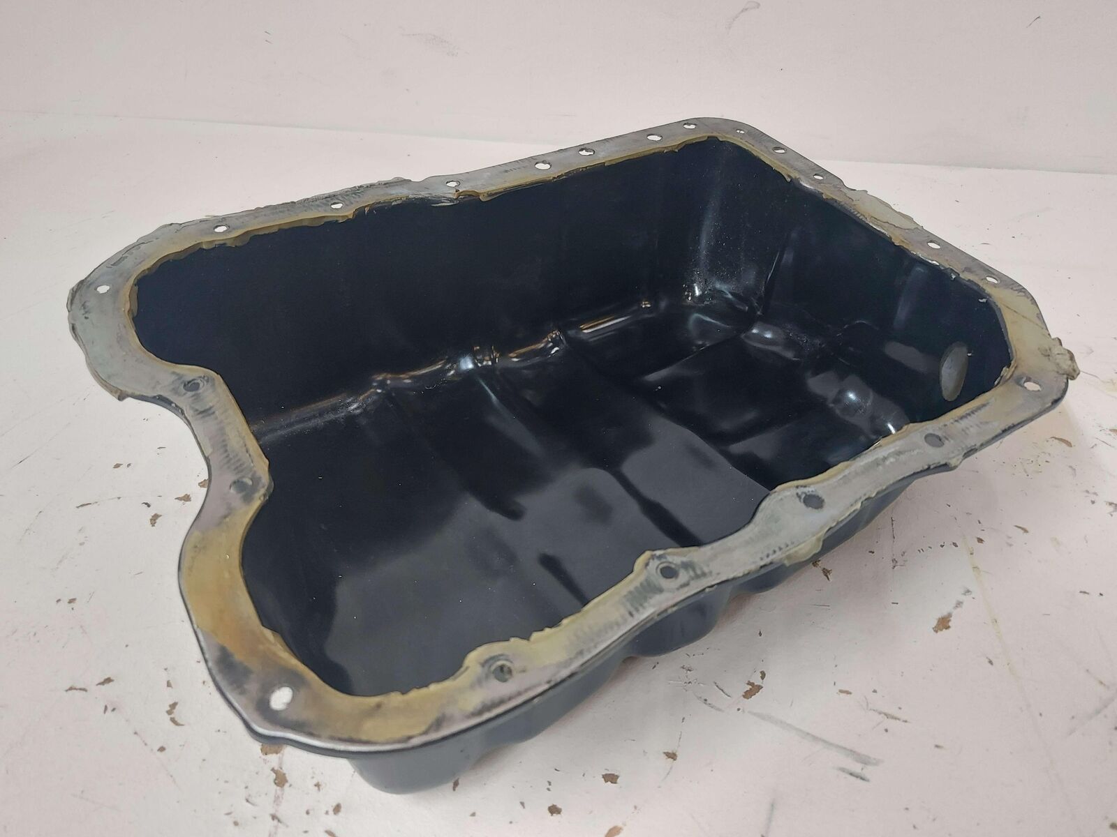 09-17 Mitsubishi Lancer 2.4L Engine Motor Lower Oil Pan MN187236