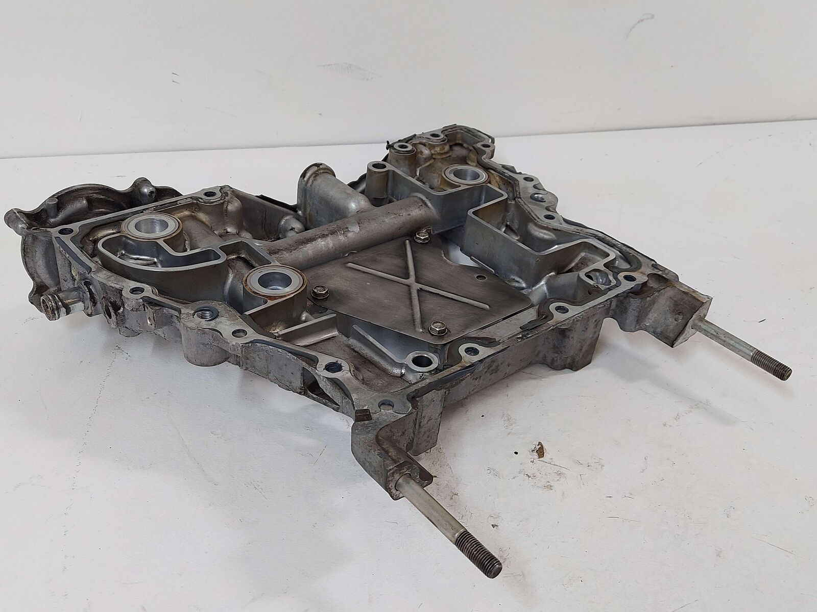 13 Subaru XV Crosstrek Upper Engine Oil Pan AT CVT 20120923