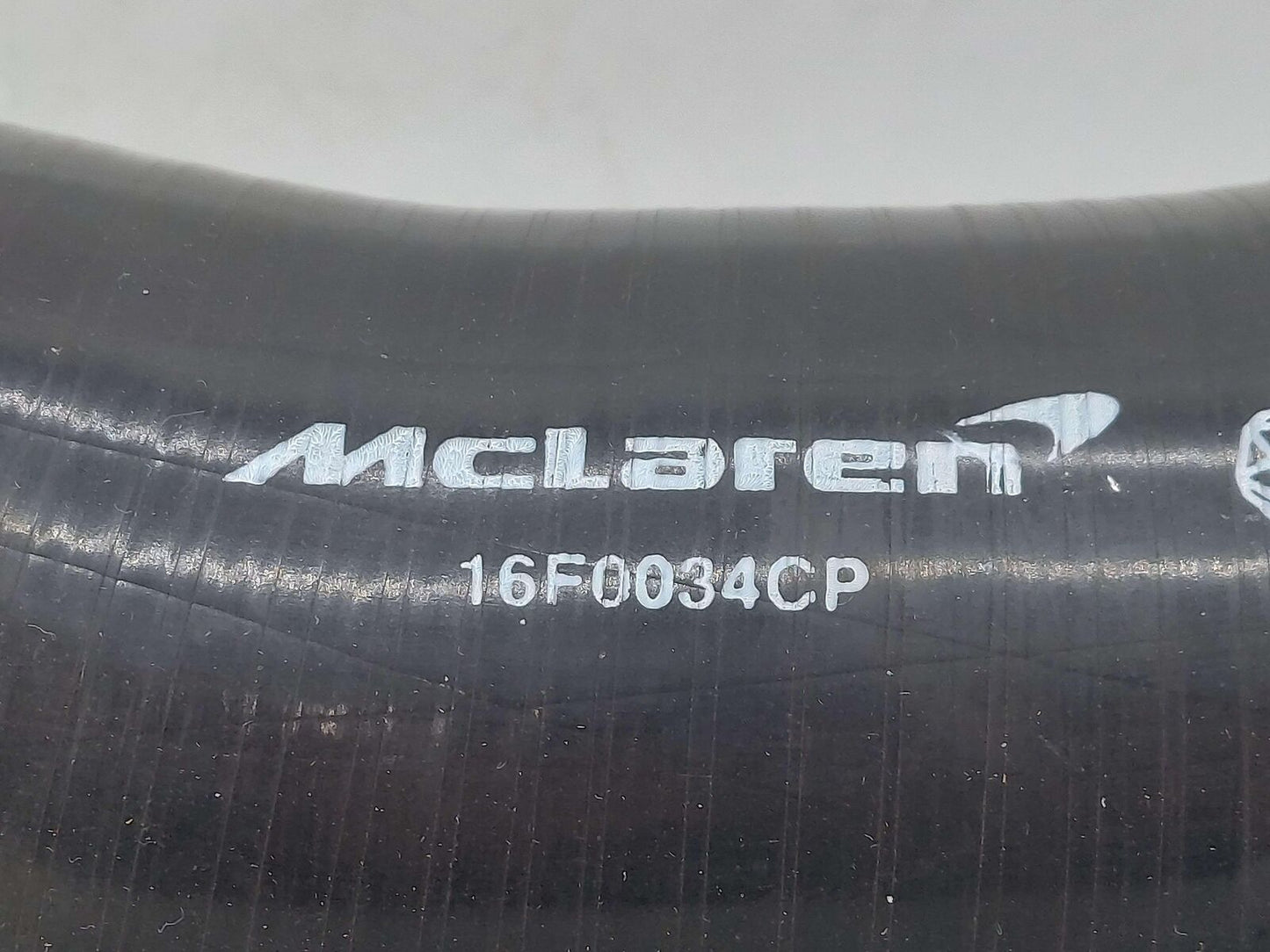 2023 McLaren Artura Hose LH Left Intercooler Hose 16F0034CP