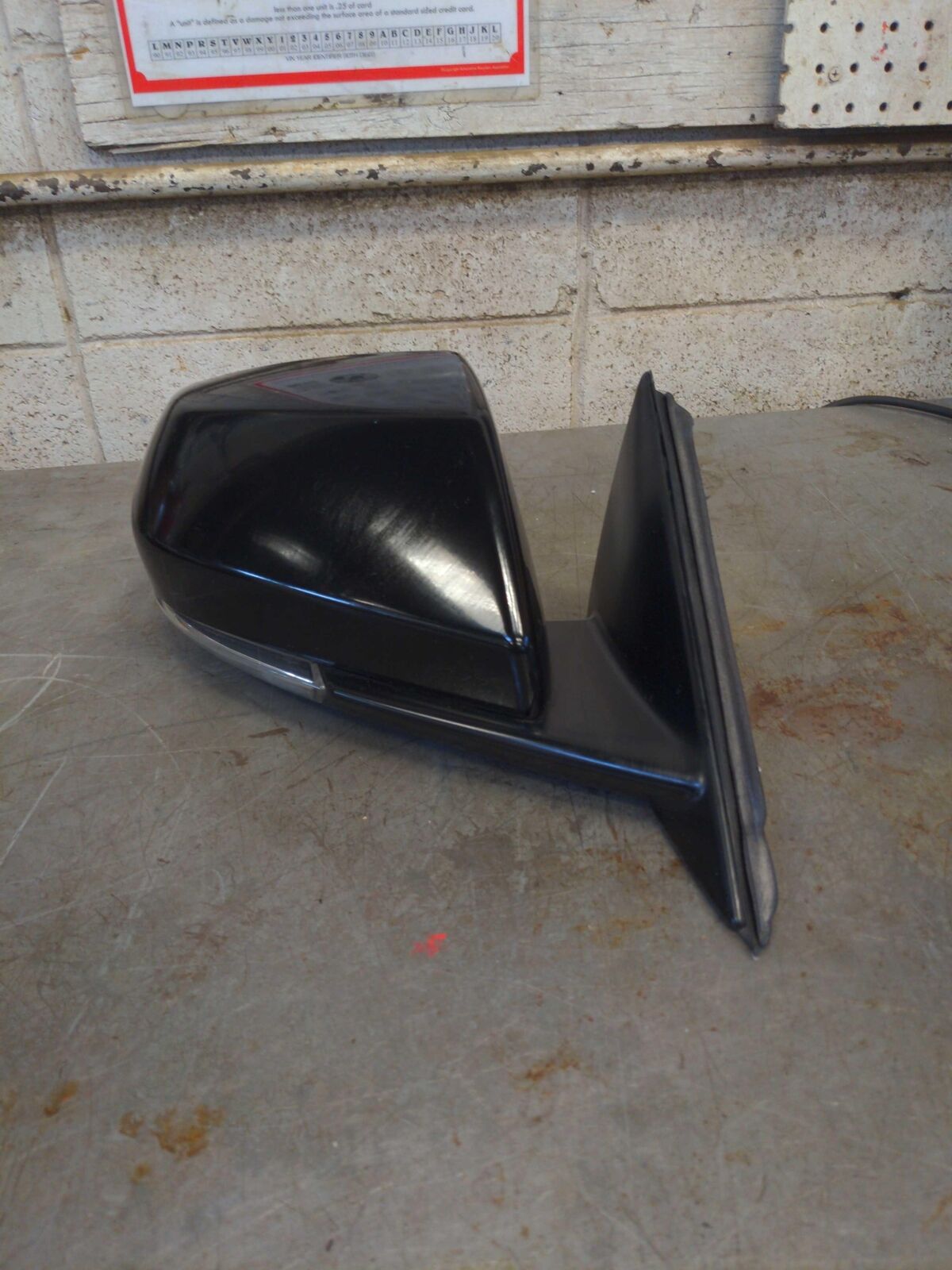 💥20 CADILLAC CT4 RH Right Door Mirror Black Blind Spot Alert💥