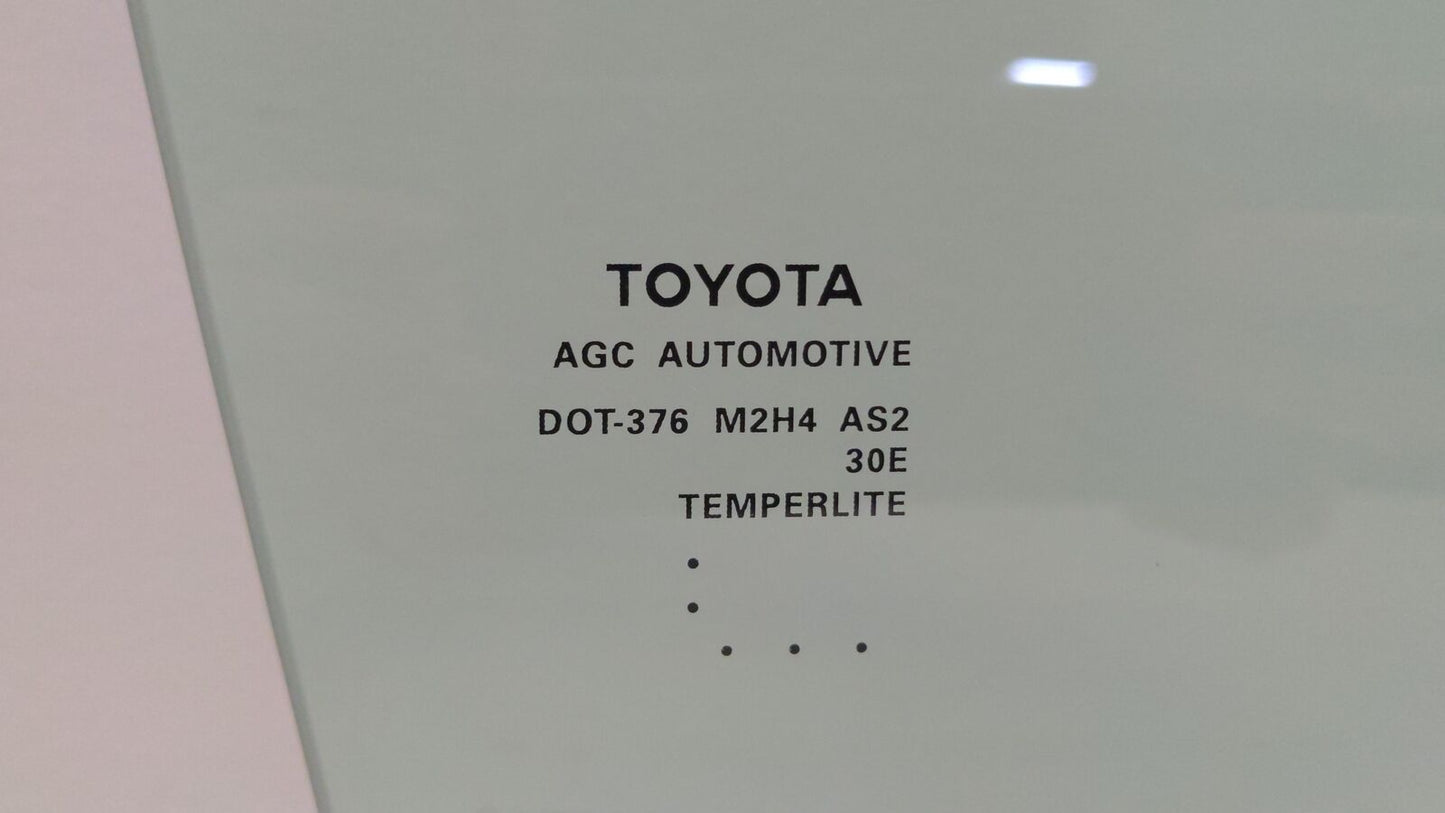 06-14 Toyota Rav-4 Front RH Right Door Glass Window