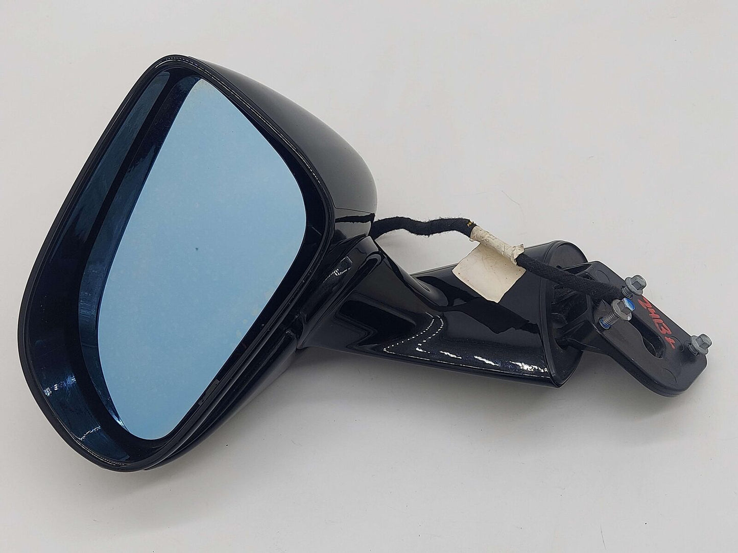 2016 MCLAREN 540C LEFT DOOR MIRROR 3M FILM SPECIAL ONYX BLACK METALLIC *NOTE