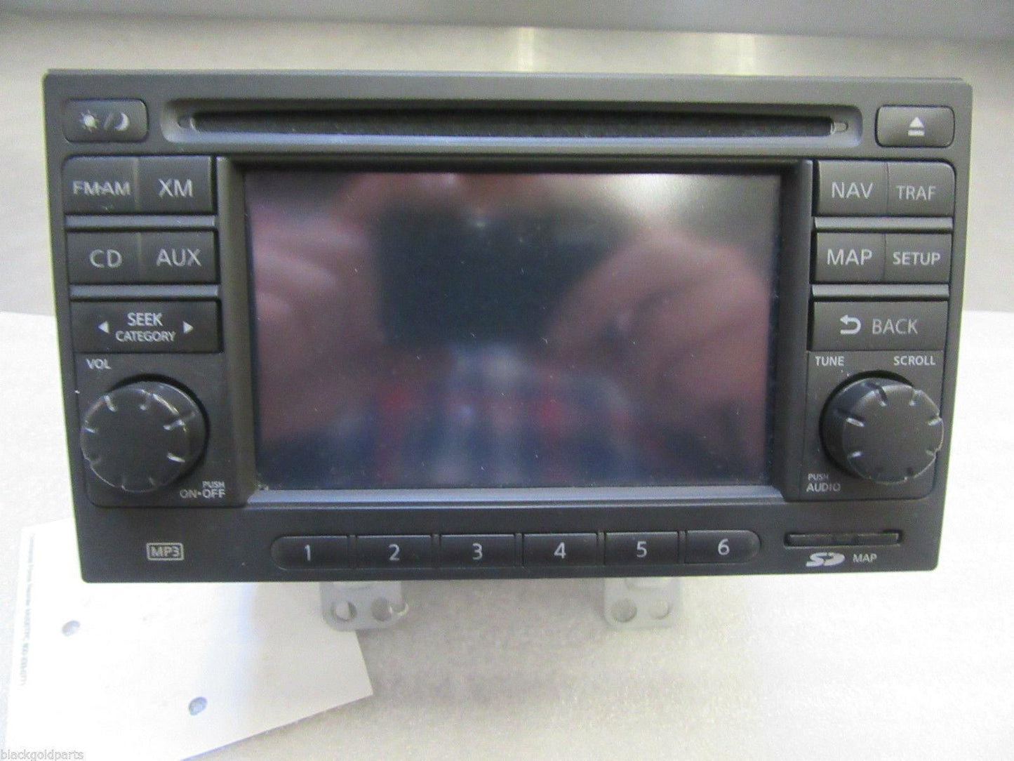 G204 2011 NISSAN ROGUE NAVIGATION SCREEN UNIT 259151VK5C 7612830084