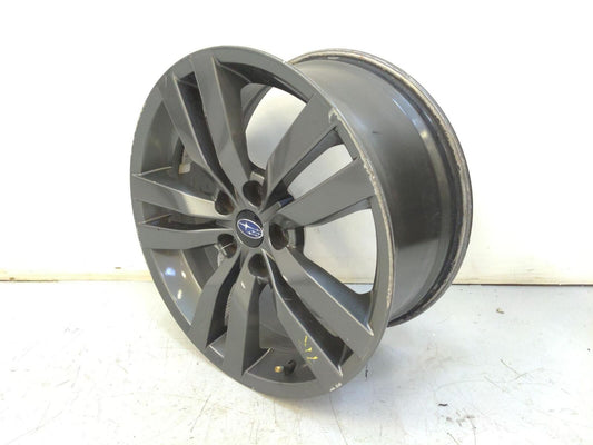 16 17 SUBARU WRX ALLOY WHEEL 10 SPOKE DOUBLE SPOKE *CURB RASH* 18X8-1/2