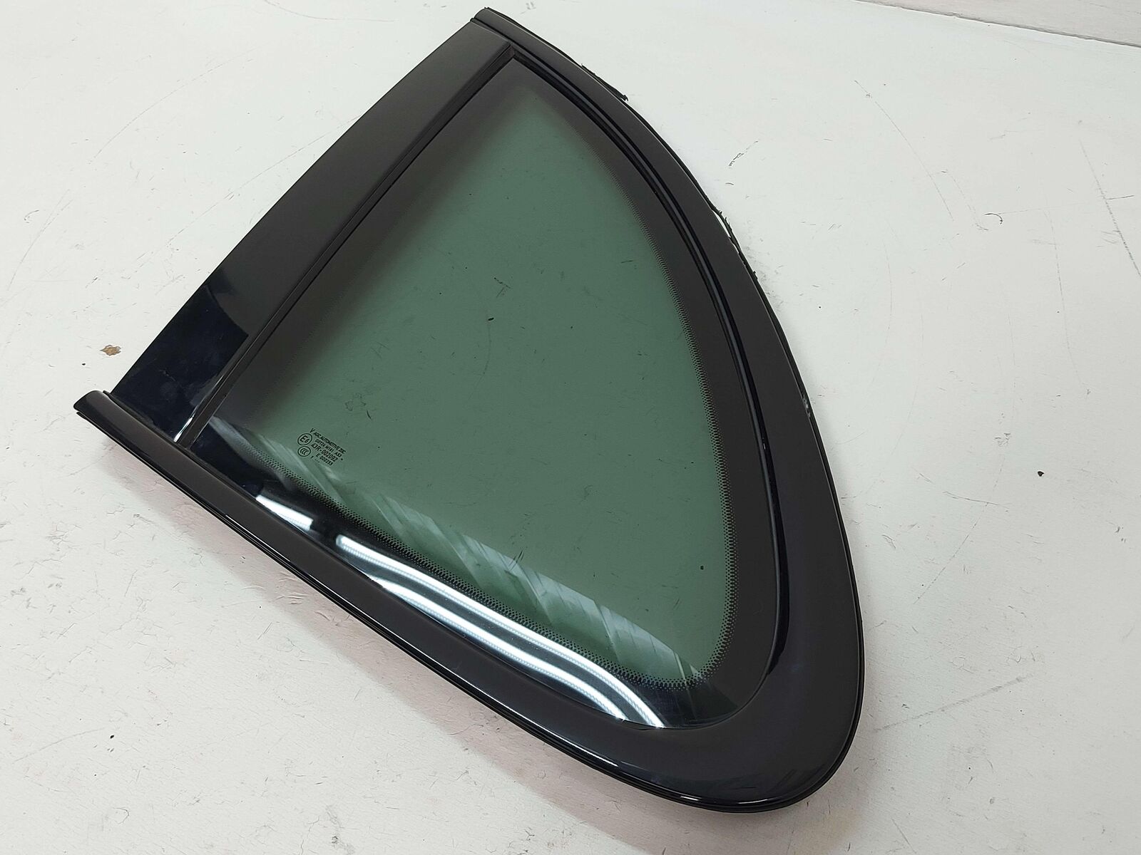 11-18 PORSCHE CAYENNE 958 S E-HYBRID LEFT QUARTER WINDOW GLASS 7P5845297MH